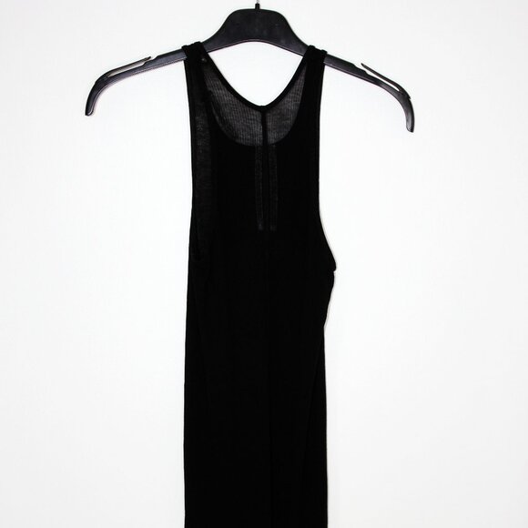 BNWT SS25 RICK OWENS "HOLLYWOOD" BASIC RIB TANK BLK XS & S - Picture 3 of 14